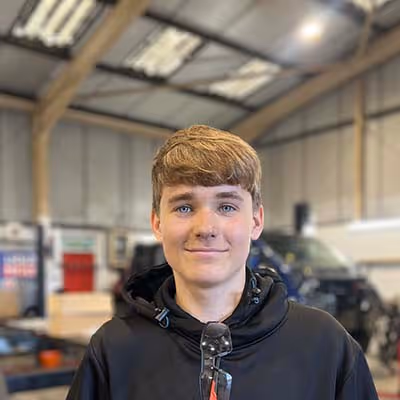 Jack Foulkes at LSD Motor Services