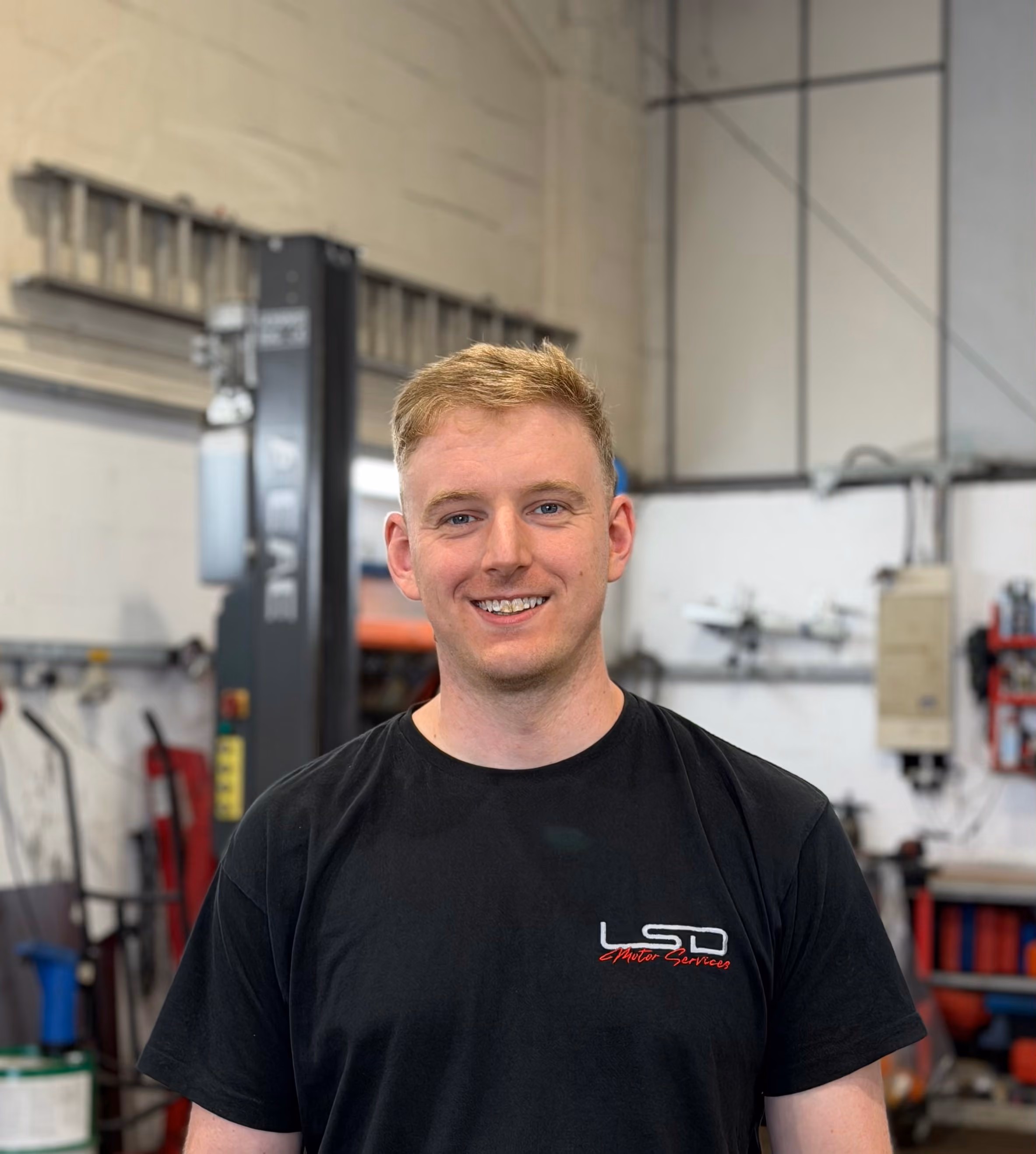 Martin Shorrocks at LSD Motor Services